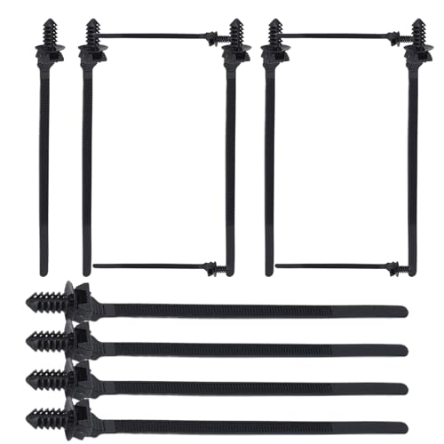 Tisujune Kabelbinder | 100 Stück Kabelbinder | Wiederverwendbare Kabelclips Zur Haushaltsorganisation Tisujune Kabelbinder | 100 Stück Kabelbinder | Wiederverwendbare Kabelclips Zur Haushaltsorganisation von Tisujune