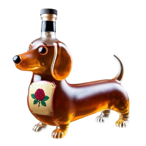 Tisujune Karaffe für Spirituosen - Leere Flaschen für Whiskey in Dackelform,Sammlerstück Dekanter Geschenkidee Für Wohnzimmer Einweihungsparty Geburtstag Tisujune Karaffe für Spirituosen - Leere Flaschen für Whiskey in Dackelform,Sammlerstück Dekanter Geschenkidee Für Wohnzimmer Einweihungsparty Geburtstag von Tisujune