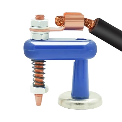 Tisujune Magnetische Masseklemme - Magnethalter Für Schweißarbeiten,Hitzebeständiges Unterstützungswerkzeug Für Baustelle Tisujune Magnetische Masseklemme - Magnethalter Für Schweißarbeiten,Hitzebeständiges Unterstützungswerkzeug Für Baustelle von Tisujune