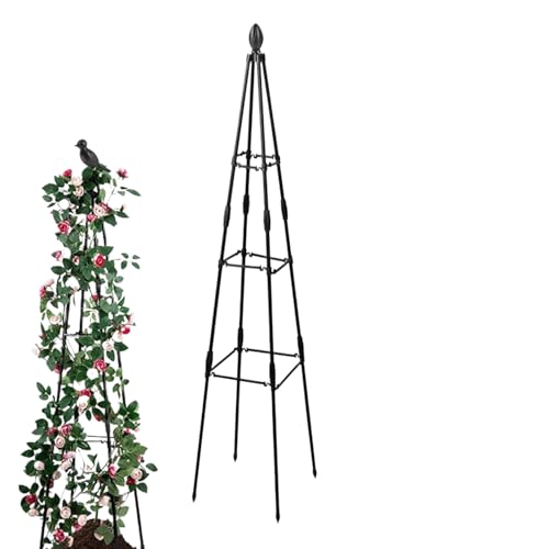 Tisujune Rankgitter, Kompakte Pflanzenstütze Für Garten, Platzsparend & Tragbar Für Balkon Garten Gemüse Gurken Erbsen Bohnen Tisujune Rankgitter, Kompakte Pflanzenstütze Für Garten, Platzsparend & Tragbar Für Balkon Garten Gemüse Gurken Erbsen Bohnen von Tisujune