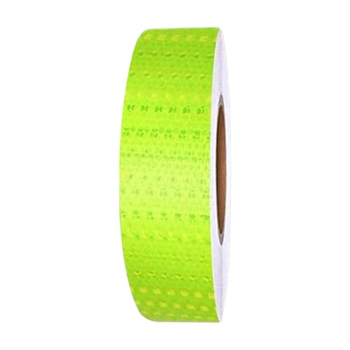 Tisujune Reflexstreifen - Warnelement für Nachtsichtbarkeit - 5 cm x 10 m Warnendes Fluoreszierendes Klebend Wasserdicht Für Auto Campinganhänger Notfälle Gefahrenmarkierung Tisujune Reflexstreifen - Warnelement für Nachtsichtbarkeit - 5 cm x 10 m Warnendes Fluoreszierendes Klebend Wasserdicht Für Auto Campinganhänger Notfälle Gefahrenmarkierung von Tisujune