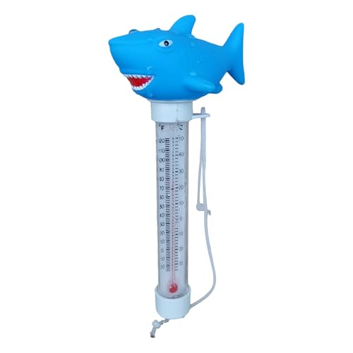 Tisujune Schwimmbadthermometer,Schwimmboje Mit Temperaturmesser Für Schwimmbecken | Leicht Ablesbares Schwimmthermometer Mit Schnur Für Whirlpools, Spas Und Aquarien Tisujune Schwimmbadthermometer,Schwimmboje Mit Temperaturmesser Für Schwimmbecken | Leicht Ablesbares Schwimmthermometer Mit Schnur Für Whirlpools, Spas Und Aquarien von Tisujune