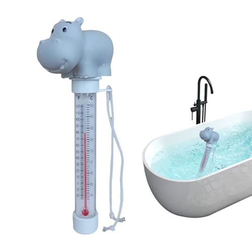Tisujune Schwimmendes Poolthermometer,Schwimmboje Mit Temperaturmesser Für Schwimmbecken | Leicht Ablesbares Schwimmthermometer Mit Schnur Für Whirlpools, Spas Und Aquarien Tisujune Schwimmendes Poolthermometer,Schwimmboje Mit Temperaturmesser Für Schwimmbecken | Leicht Ablesbares Schwimmthermometer Mit Schnur Für Whirlpools, Spas Und Aquarien von Tisujune