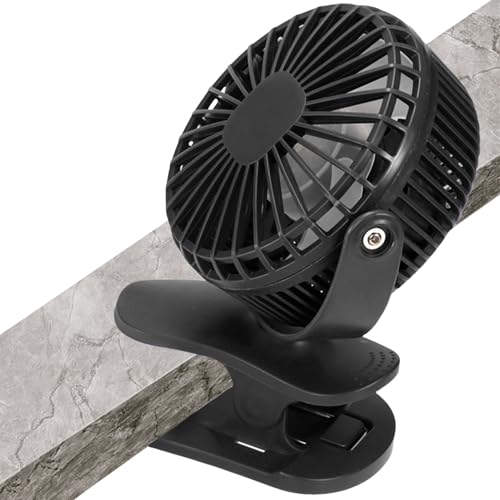 Tisujune Tischventilator | Klemme & Tischventilator | Rotierendes Kühlgerät mit langer Akkulaufzeit & platzsparendem Design für Familie Schule Haushalt Innenbereich Außenbereich Freunde Tisujune Tischventilator | Klemme & Tischventilator | Rotierendes Kühlgerät mit langer Akkulaufzeit & platzsparendem Design für Familie Schule Haushalt Innenbereich Außenbereich Freunde von Tisujune
