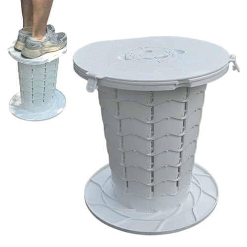 Tisujune Tragbare Toilette Für Auto - Tragbares WC Bis 400 Kg Für Camping - Wasserdichter Eimer Mit Deckel Leicht Für Boot LKW Krankenhaus Tisujune Tragbare Toilette Für Auto - Tragbares WC Bis 400 Kg Für Camping - Wasserdichter Eimer Mit Deckel Leicht Für Boot LKW Krankenhaus von Tisujune