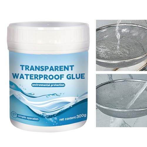 Tisujune Unsichtbare Abdichtung - 300g Badezimmer Fliesen Transparente Beschichtung Dichtmittel | Reparatur Kleber Leckage-Schutz Für Innenbereich Garten Badezimmer Außenwände Dusche Tisujune Unsichtbare Abdichtung - 300g Badezimmer Fliesen Transparente Beschichtung Dichtmittel | Reparatur Kleber Leckage-Schutz Für Innenbereich Garten Badezimmer Außenwände Dusche von Tisujune
