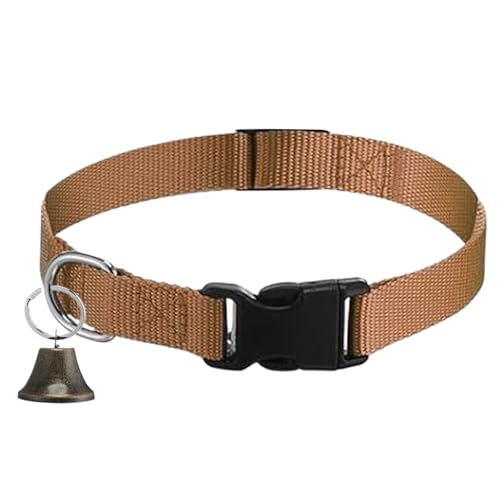 Tisujune Ziegenhalsband Mit Glocke, Einstellbares Nylon Halsband Mit Klingel Und Robustem Schnellverschluss, Haustierzubehör Verhindert Verlaufen Durch Klingelton Für Ziegen Kleintiere Tisujune Ziegenhalsband Mit Glocke, Einstellbares Nylon Halsband Mit Klingel Und Robustem Schnellverschluss, Haustierzubehör Verhindert Verlaufen Durch Klingelton Für Ziegen Kleintiere von Tisujune