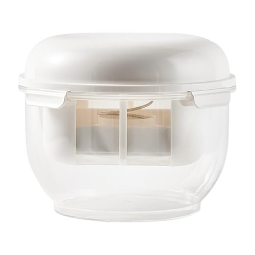 Yogurt Molke-Separator,Joghurtbereiter, Yogurt Käse-Hersteller, Käsebereiter mit transparentem Deckel zum Sieben von Nussmilch von Tisujune