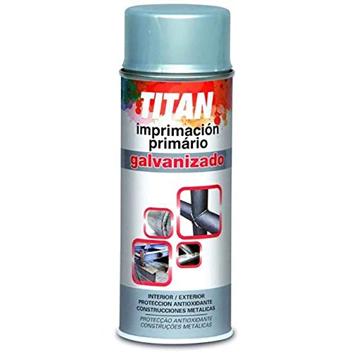 Titan M59208 Zinkspray, 400 ml, Grau von Titan Support Systems