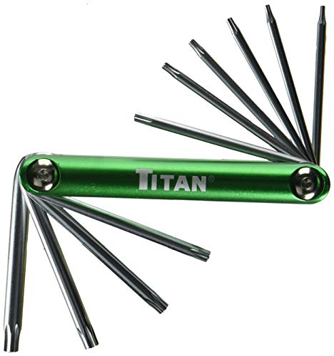 Titan 12710 Manipulationssicherer Sternschlüsselsatz von Titan