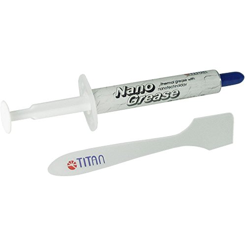 3 Gramm mit Spachtel Waermeleitpaste Titan Nano Grease (TTG-G30030) von Titan