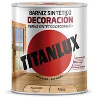 Titan - Synthetischer Lack matt Dekoration ncoloro 250ml lux m12100014 von Titan