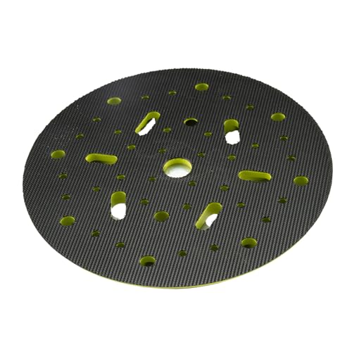 Titan PESM - Klett-Stützteller - Ø 150mm - für Exzenterschleifer - gedämpfte Stützteller - M8 Gewinde - Klettverschluss-System - für 150 mm Schleifscheiben von Titan
