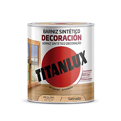Titanlux M11100914 Dekoration Synthetischer Lack Teak 250 ml von Titan
