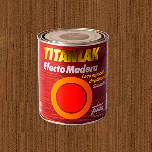 Lacquer Holzeffekt Titanlak - 375 ml, Eichenholz von TitanLux