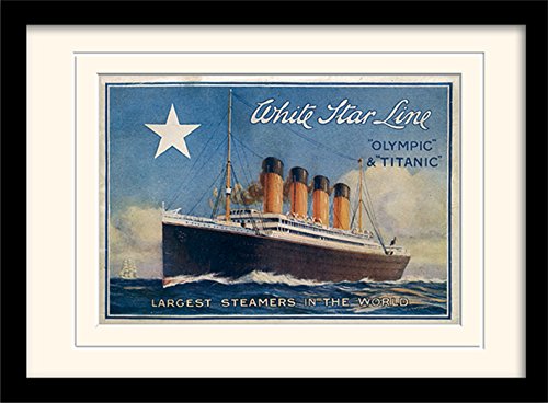 Titanic Memorabilia, Mehrfarbig, 30 x 40cm von Pyramid International