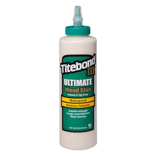 Titebond ZL-141/4 Ultimate Holzleim für den Innen und AuÃŸenbereich, wasserfest, 473 ml von Titebond