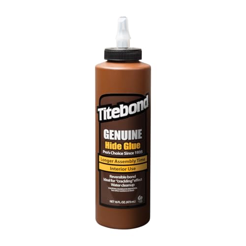 Titebond 501/4 Hautleim Holzkleber direkt verarbeitbarer Holzleim, 473 ml von Titebond
