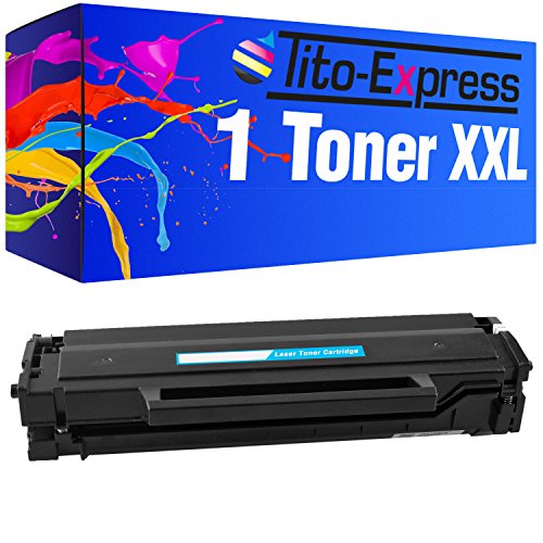 Tito-Express PlatinumSerie 1x Toner-Kartusche XXL kompatibel mit Samsung MLT-D101S 1.500 Seiten Schwarz von Tito-Express