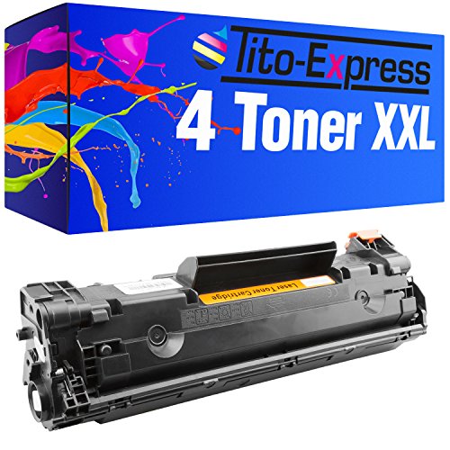 4X Tito-Express XXL Toner kompatibel zu HP CF283A von Tito-Express