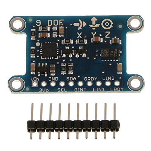 Tiuimk 9DOF IMU Breakout 9-Achsen-Modul – Erfassen Sie 9 verschiedene Arten von Daten – magnetische Ausrichtung, Beschleunigung und Winkelgeschwindigkeit – ideal für Bewegungserkennung und von Tiuimk