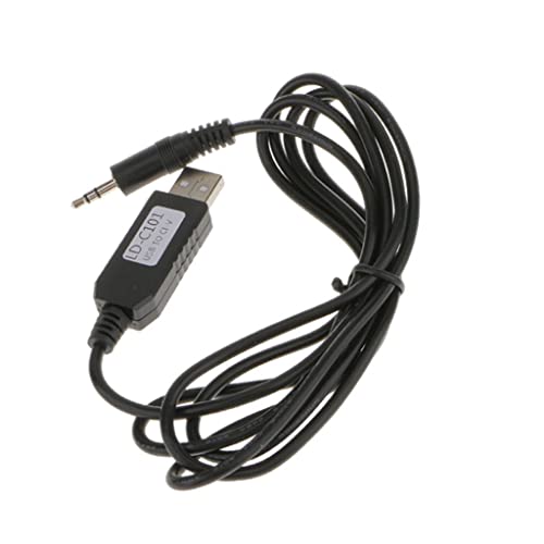 Tiuimk I-com/CI-V/CT-17 Kurzwellen-Radio-Datenkabel - USB CI-V Cat Schnittstelle, 59 Zoll Kabellänge - Kompatibel mit IC-7000, IC-706, IC-746 und mehr von Tiuimk
