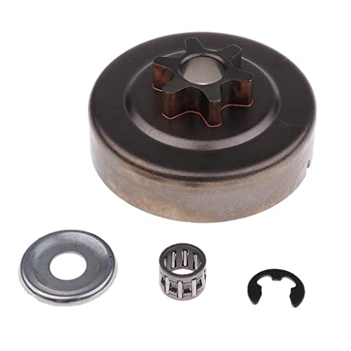 Tiuimk MS180-6T Kettenradsatz für Stihl Kettensäge 017 018 021 023 025 MS170 MS180 MS210 MS230 MS250 1123 640 2003 – Stahl, Schwarz – Aftermarket-Ersatzteile von Tiuimk