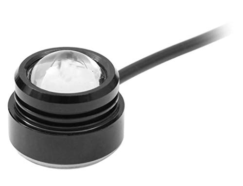 F-Serie LED Beleuchtung Einbau 12V Aluminium Stufenbeleuchtung Nachtlicht Leuchte KFZ warm weiß von Tivendis