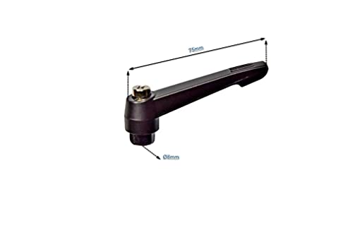 Klemmmutter M8 | Klemmhebel Klemmmutter Spanngriff Spannmutter Verschlusshebel Klemmgriff | Zink Druckguss Griff Klemmmutter M8 | Klemmhebel Klemmmutter Spanngriff Spannmutter Verschlusshebel Klemmgriff | Zink Druckguss Griff von Tivendis