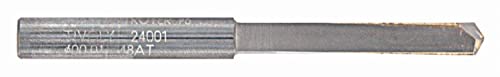 TIVOLY 82400110001 Hartmetallbohrer, Monoblock, Vernichter für Schloss, Ø 6 mm, L 67 mm von Tivoly
