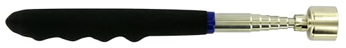 TIVOLY - Teleskop-Magnetstange, Länge 78 cm – Werkzeug zum Sammeln schwerer Metallteile mit schwierigem Zugang – starker Magnet – ergonomischer Griff – maximales Gewicht 2 kg von Tivoly