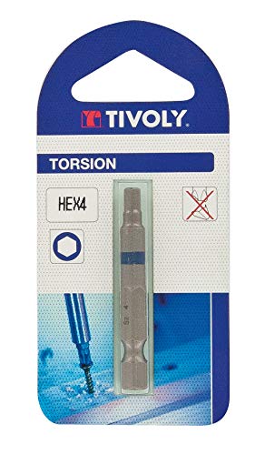 Timoly 11520920300 Schrauben-Bits für Schrauben Hexa Ø 3 mm, Länge 50 mm, Schraubendreher von Tivoly