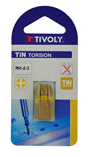 Timoly 11522320001 3 Stück Schraubendreher für Philips Ph1-2-3 Schrauben von Tivoly