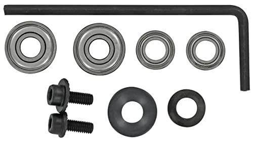 Tivoly XT60642067864 Reparatur-Set für Fräser von Oberfräsen, 2 Kugellager, Ø 9,5 mm, 2 Kugellager Ø 12,7 mm, Schrauben und Unterlegscheiben + Inbusschlüssel von Tivoly