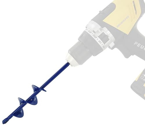 Tivoly • Erdbohrer für Bohrmaschine • Ø 40 mm & L 220 mm • Edelstahl • Sechskantschaft Ø 8 mm • Gartenbohrer • Schnelles und einfaches Bohren des Bodens • Zum Pflanzen von Blumen und Sträuchern Tivoly • Erdbohrer für Bohrmaschine • Ø 40 mm & L 220 mm • Edelstahl • Sechskantschaft Ø 8 mm • Gartenbohrer • Schnelles und einfaches Bohren des Bodens • Zum Pflanzen von Blumen und Sträuchern von Tivoly