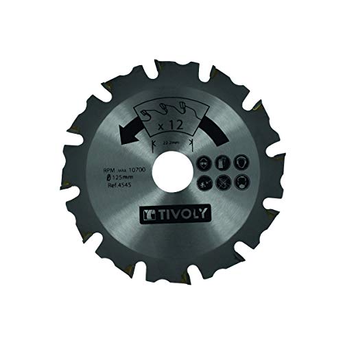 tivoly xt50512004545 Klinge Kreissägeblatt Winkelschleifer 125 mm von Tivoly
