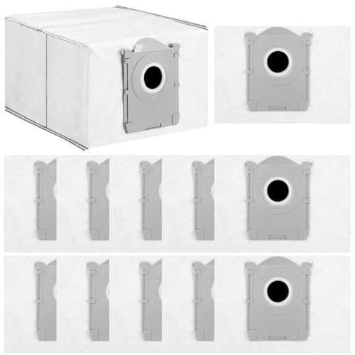 12 Stück Staubbeutel Zubehörset für ECOVACS DEEBOT T50 Max / T50 Pro / T50 Omni / T50 Pro Omni / T50 Max Pro/X8 PRO Omni / X8 OMNI von Tixexo