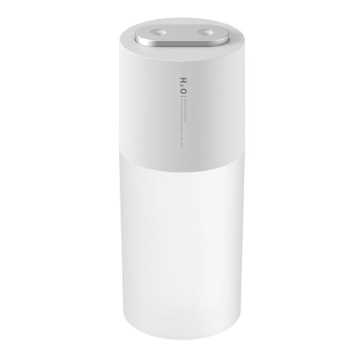 Mini Luftbefeuchter, Doppelspray Luftbefeuchter Großes Nebelvolumen Kleiner Desktop Luftbefeuchter Cool Mist Luftbefeuchter USB Tragbarer Desktop Luftbefeuchter für Auto Büro Zimmer Schlafzimmer Mini Luftbefeuchter, Doppelspray Luftbefeuchter Großes Nebelvolumen Kleiner Desktop Luftbefeuchter Cool Mist Luftbefeuchter USB Tragbarer Desktop Luftbefeuchter für Auto Büro Zimmer Schlafzimmer von Tixiyu
