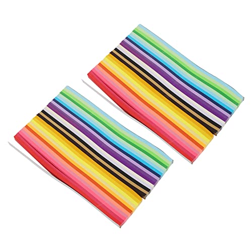 Tixiyu 2700 Blätter Doppelseitiges Sternpapier 27 Farben Stern Klapppapierstreifen für DIY -Kunsthandwerk mit Lebendigen Farben für Ferien Geburtstage Dekorationen Tixiyu 2700 Blätter Doppelseitiges Sternpapier 27 Farben Stern Klapppapierstreifen für DIY -Kunsthandwerk mit Lebendigen Farben für Ferien Geburtstage Dekorationen von Tixiyu