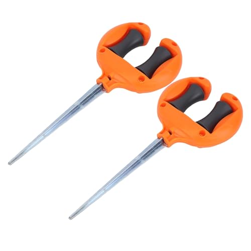 Tixiyu 2pcs Gartenschlauch Guide Abs Garden Spike Roller Schlauchstützenpfahlhalter mit Flexiblen Rotierenden Walzen für Garten Rasenanlage Schutz von Tixiyu