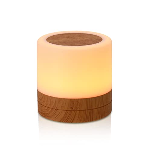 Tixiyu Neue Fernbedienung Desktop Touch Led Sieben Farben Kreative Holzmaserung Lade Nachtlicht Applaus Atmosphäre Licht 3w (Wie gezeigt) von Tixiyu