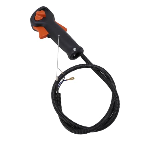Tixiyu Trimmer Drossel Griff mit Kabel-Ersatz für FS90 FS160 FS180 FS220 FS280 FS290 Drossel-Steuersc Halter, Widerstands Fähiger Kunststoff Gehäuse, Stabile von Tixiyu