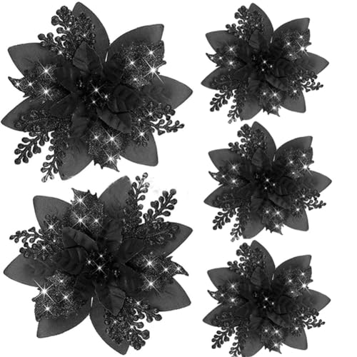 Tixqeaif 20 StüCk 14,5 cm Glitzernde KüNstliche Weihnachtsblumen, Frohe Weihnachtsbaumdekoration, Frohes Neues Jahr, Ornamente, Weihnachten, C Tixqeaif 20 StüCk 14,5 cm Glitzernde KüNstliche Weihnachtsblumen, Frohe Weihnachtsbaumdekoration, Frohes Neues Jahr, Ornamente, Weihnachten, C von Tixqeaif