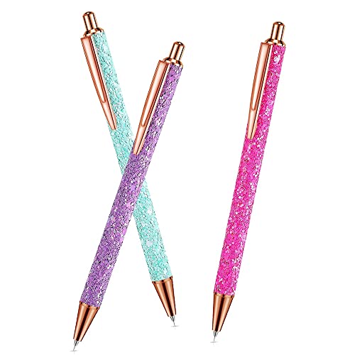 Tixqeaif 3 StüCke Luftablass JäTen Stift Vinyl Installation Stift JäTen Werkzeug Glitter Feine Spitze JäTen Pin Stift (Glitter Stil) von Tixqeaif