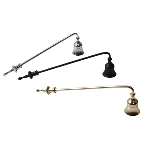 Tixqeaif 3 Stück Kerzenlöscher, Docht, Flammenlöscher, Schlagfreie Kerzenabdeckung mit Langem, zum Sicheren Löschen der Kerzenflamme Tixqeaif 3 Stück Kerzenlöscher, Docht, Flammenlöscher, Schlagfreie Kerzenabdeckung mit Langem, zum Sicheren Löschen der Kerzenflamme von Tixqeaif