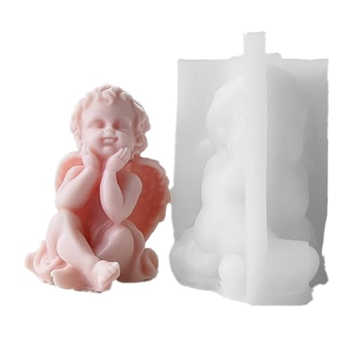 Tixqeaif 3D Kinder Silikonform Niedliche Geflügelte Abstrakte Form DIY Gips Kerzenherstellung, B Tixqeaif 3D Kinder Silikonform Niedliche Geflügelte Abstrakte Form DIY Gips Kerzenherstellung, B von Tixqeaif