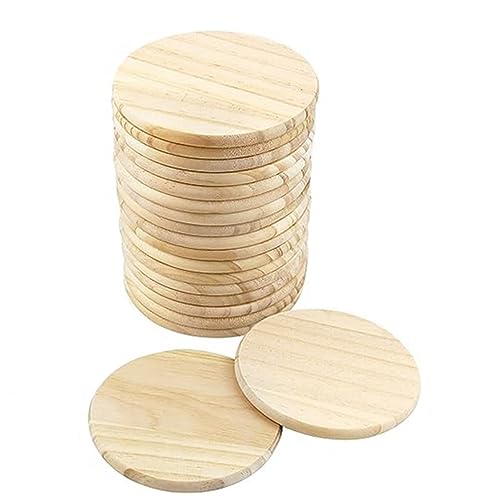 Tixqeaif 40 STK Massivholzfurnier Handgemachte Furniermalerei Plankenmaterial Handgemachte Untersetzer für DIY Bemalte Holzschnitzerei Langlebig Tixqeaif 40 STK Massivholzfurnier Handgemachte Furniermalerei Plankenmaterial Handgemachte Untersetzer für DIY Bemalte Holzschnitzerei Langlebig von Tixqeaif