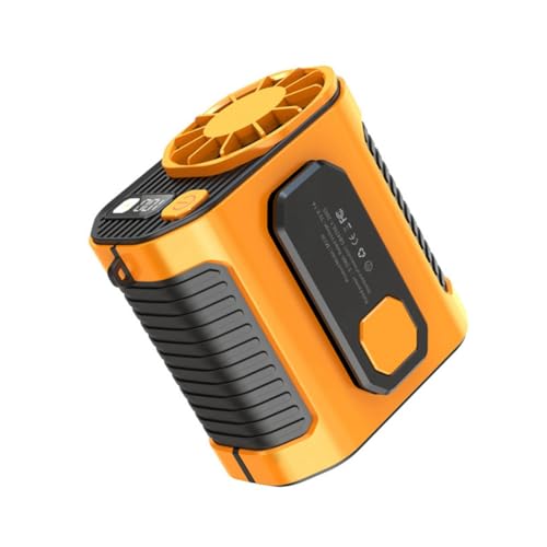 Tixqeaif An der Taille Montierter Ventilator Zur Kühlung Von Hochtemperatur-Arbeitsräumen im Freien und zum Schweißen An Schweißstellen. Tragbarer An der Taille Montierter Ventilator,Orange Tixqeaif An der Taille Montierter Ventilator Zur Kühlung Von Hochtemperatur-Arbeitsräumen im Freien und zum Schweißen An Schweißstellen. Tragbarer An der Taille Montierter Ventilator,Orange von Tixqeaif