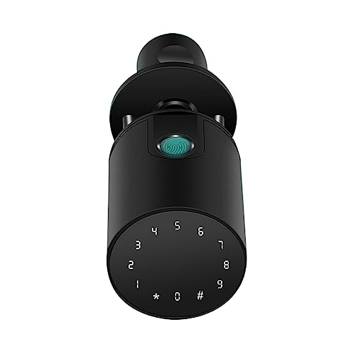 Tixqeaif Bluetooth-Passwort-Schlüssel-Entriegelung, Intelligentes Fingerabdruck-Schloss, Haushalts-Diebstahlschutz-Türschloss, Tuya -App-Fernbedienung von Tixqeaif