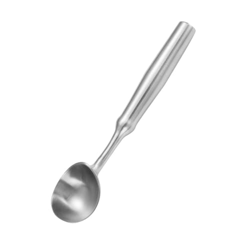 Tixqeaif Eisportionierer Aus Edelstahl 304, Selbstdosierender Eisportionierer, Melonenausstecher, Obstportionierer, Wassermelonenportionierer von Tixqeaif